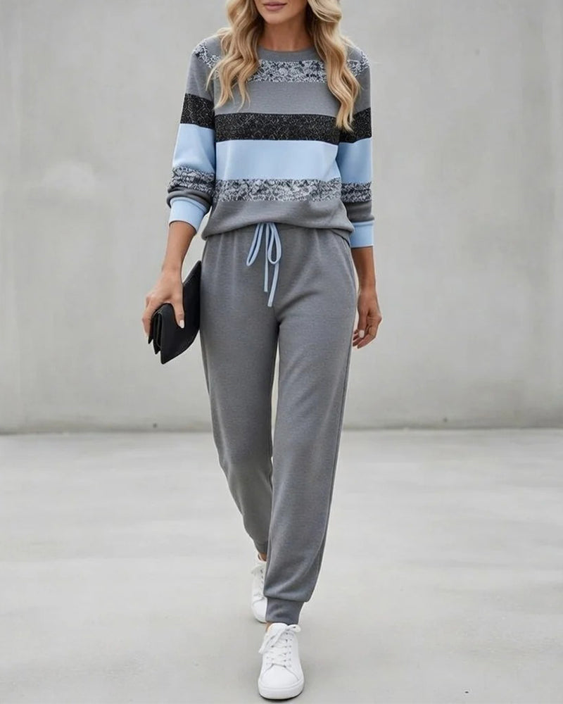 Zweiteiler Patchwork Casual