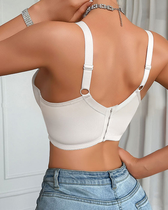 BH bestickt dünne Schale Übergröße