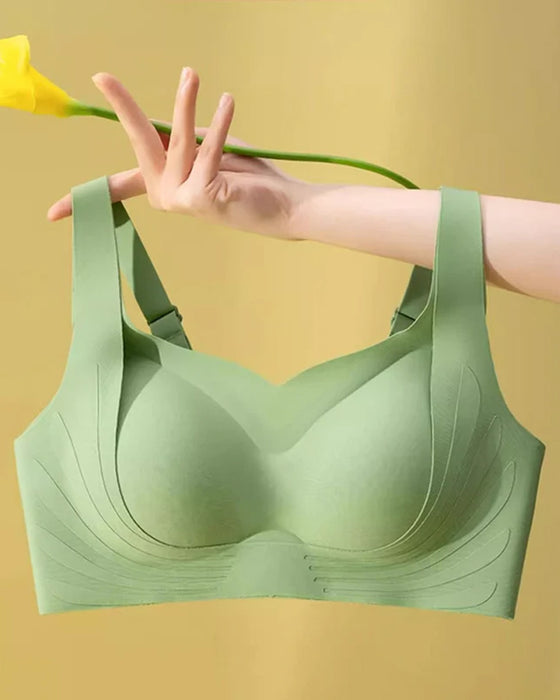 Nahtloser Push-Up-BH ohne Bügel für Damen