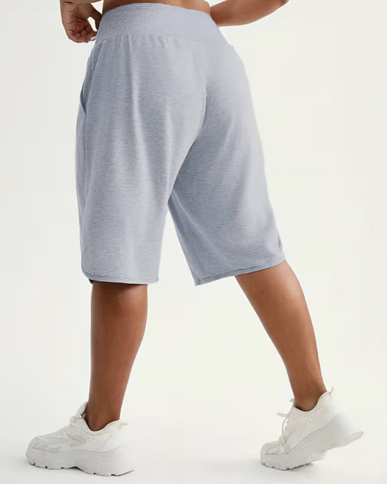 Hoch Taillierte Wide‑Leg‑Shorts