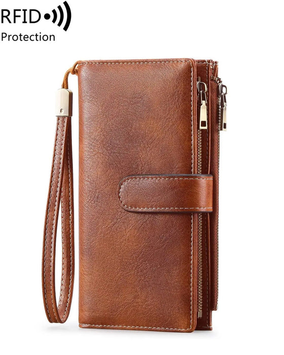 Damen Reißverschluss Lange Geldbörse Trendy Exquisite Geschenk Geldbörse