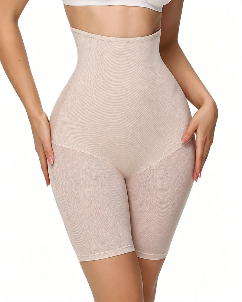 Hose Hohe Taille Kreuz Doppelt Lage Bauch Kontrolle