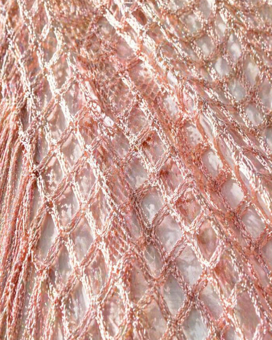Pullover Franse Mesh Ausgeschnitten