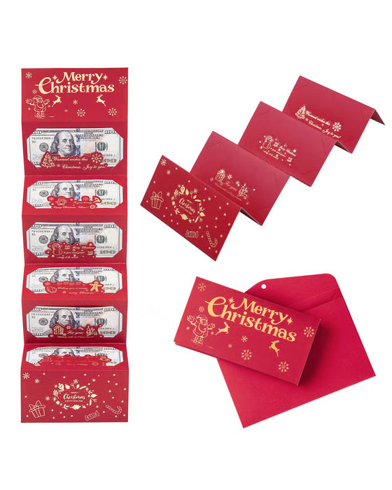 Weihnachts Geldgeschenk Umschlag