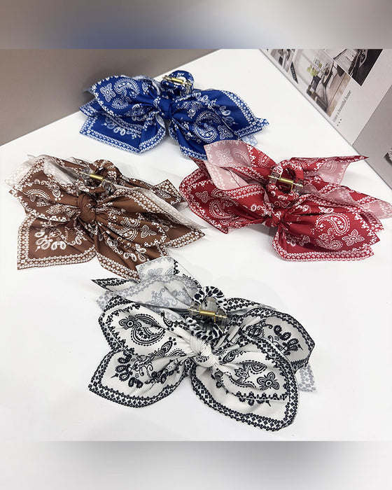 Mode Paisley Haarspange