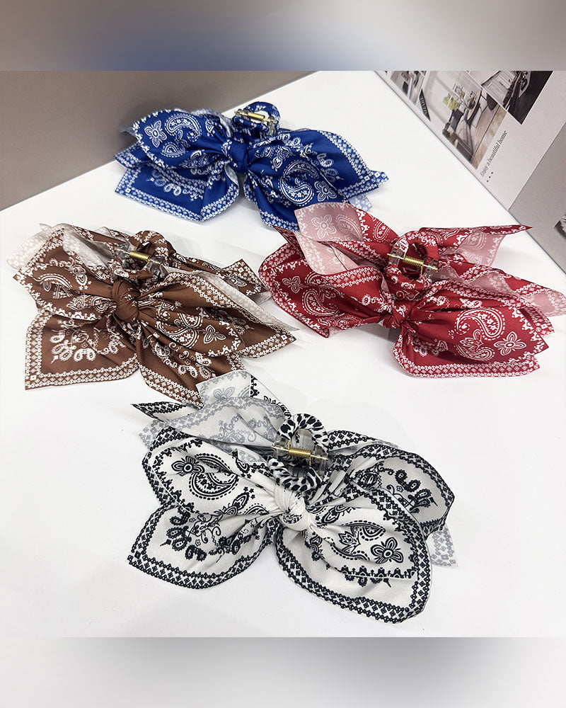 Mode Paisley Haarspange