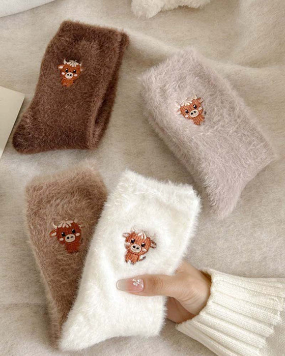 Socken Süße Kuh Hausschuhe