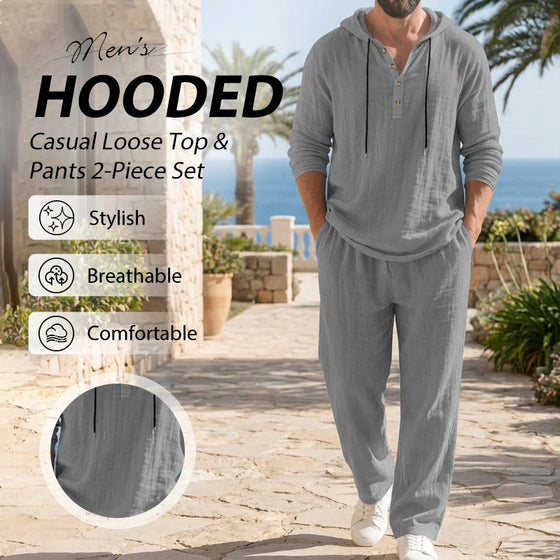 Zweiteiler-Set Mode Herren Casual Lang