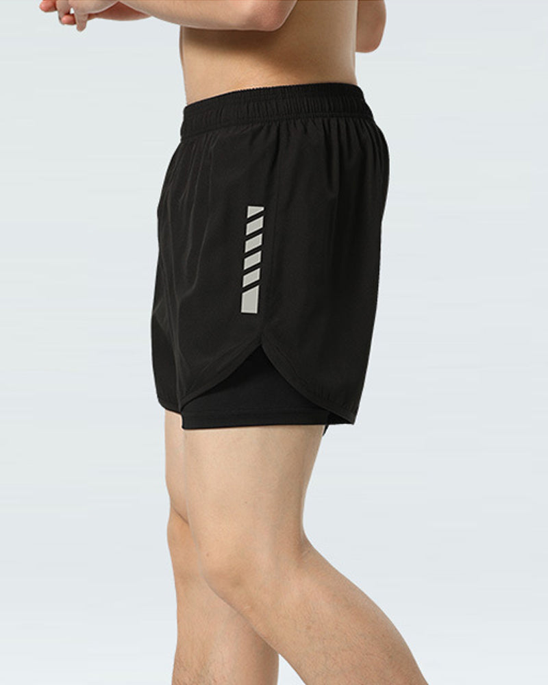 Herren Shorts Boxerstil Doppellage Bescheidenheit