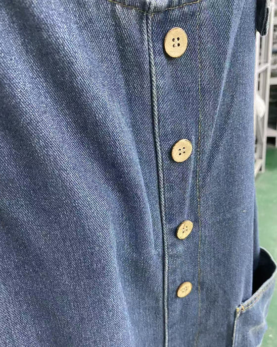 Overall Verstellbar Denim