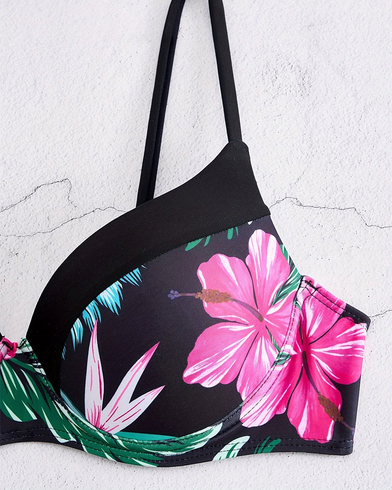 Bikini Mode Bedruckt Push Up