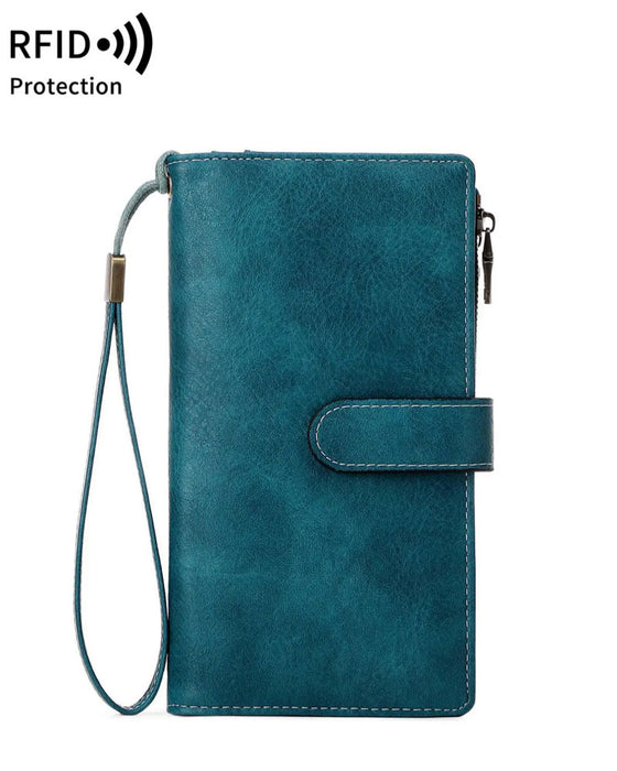 Damen Reißverschluss Lange Geldbörse Trendy Exquisite Geschenk Geldbörse