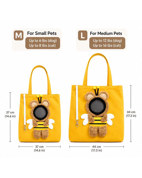 Tasche Süße Figur Haustier Träger Canvas Tote