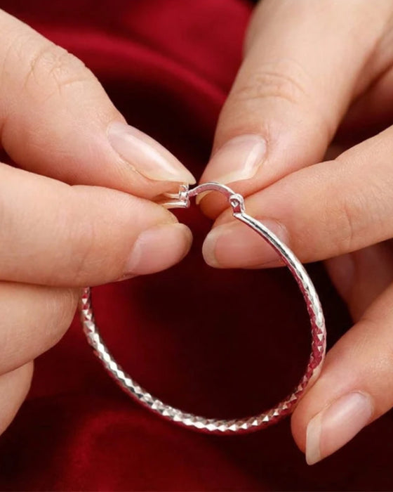 Ohrringe Damen Diamantgeschliffen