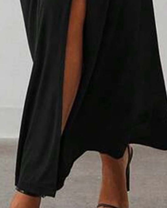 Kleid Mode Kurzarm Taille