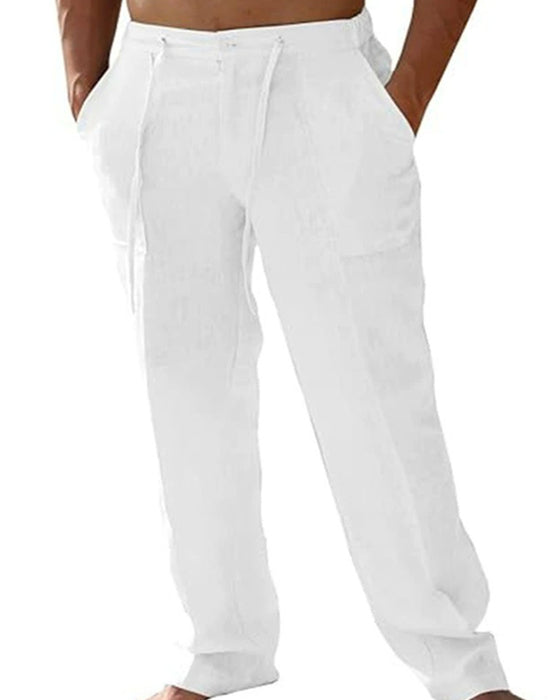 Hose Einfarbig Tasche Kordelzug Strand