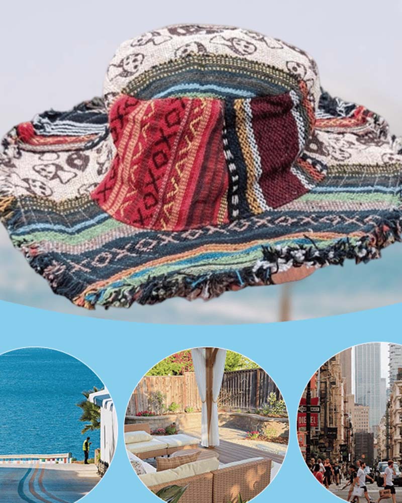 Hut Patchwork Bunt Eimer