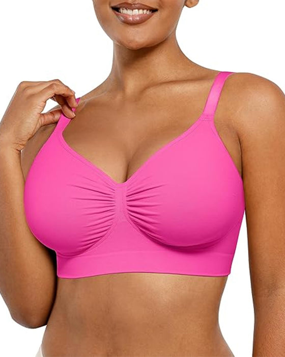 Drahtloser bequemer BH für Damen nahtloser BH