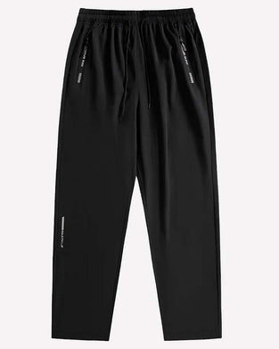 Hose Elastische Taille Buchstabe Druck Sportlich