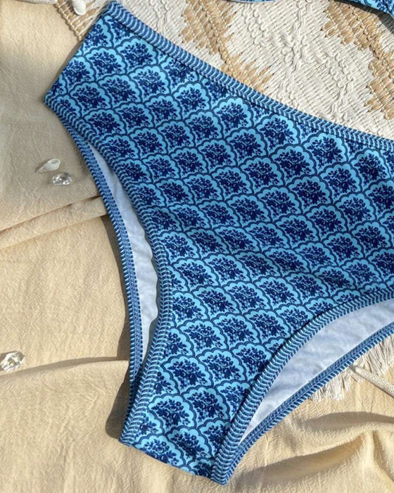 Bikini Sexy Träger Dreieck Muster