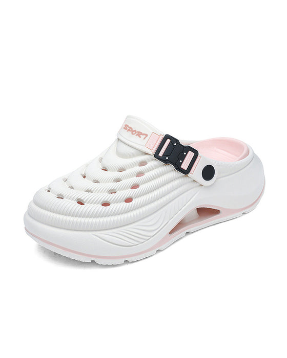 Sandalen Outdoor Dicke Sohle Rutschfest Geruchsresistent Langlebig Schnelltrocknend Weich Strand