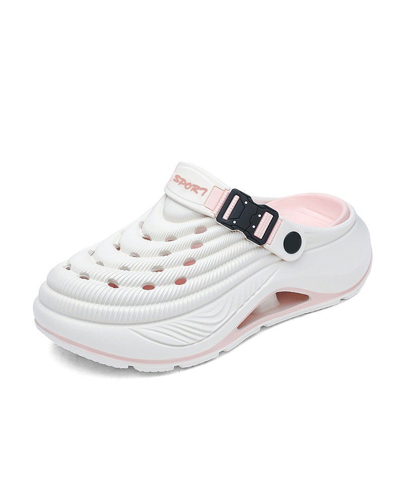 Sandalen Outdoor Dicke Sohle Rutschfest Geruchsresistent Langlebig Schnelltrocknend Weich Strand