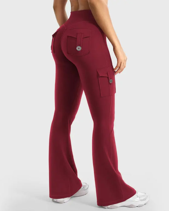 Leggings Ausgestellt Arbeitskleidung Yoga