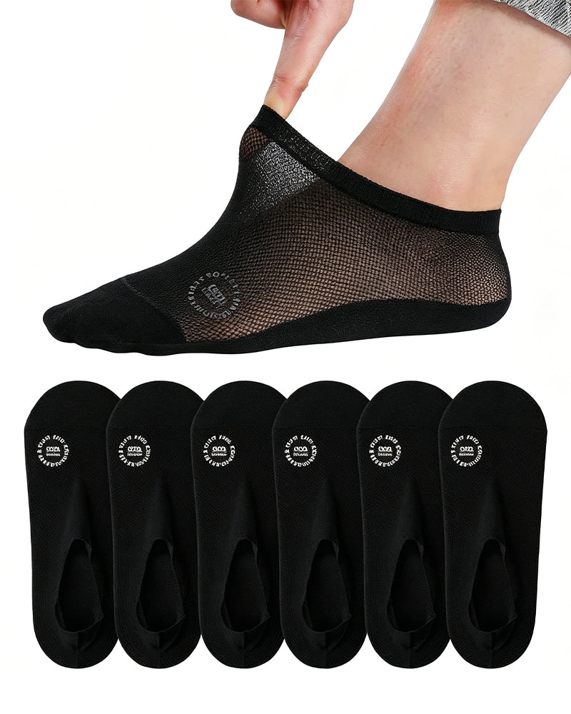 Socken Herren Eis Seide Boot