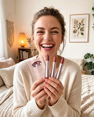 Set 2-In-1 Doppelendig Lippenstift Und Lipgloss