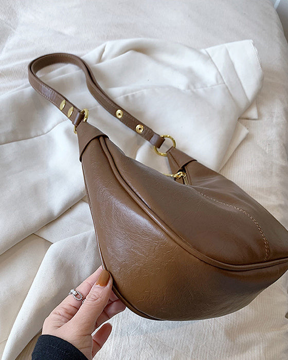 Tasche Gewachstes Leder Achsel