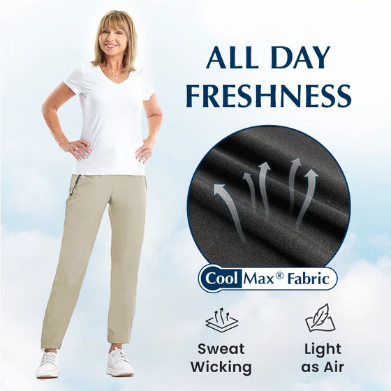 Damenhosen Ultra Stretch EisSeide Komfort Casual