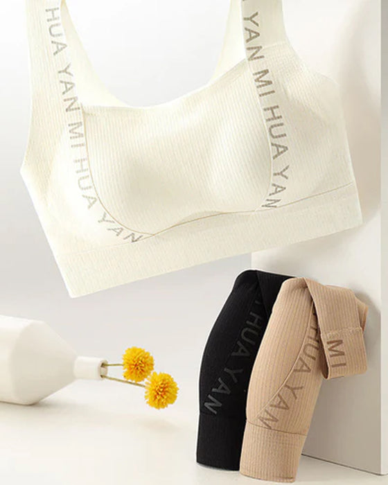 Unterwäsche Nahtlos Breite Träger Hohe Elastizität