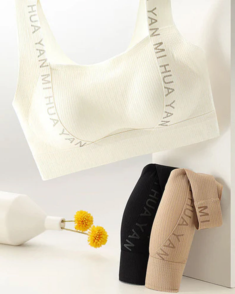 Unterwäsche Nahtlos Breite Träger Hohe Elastizität