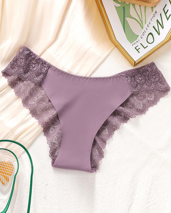 Damen-Unterwäscheset Mit Kontrastspitze