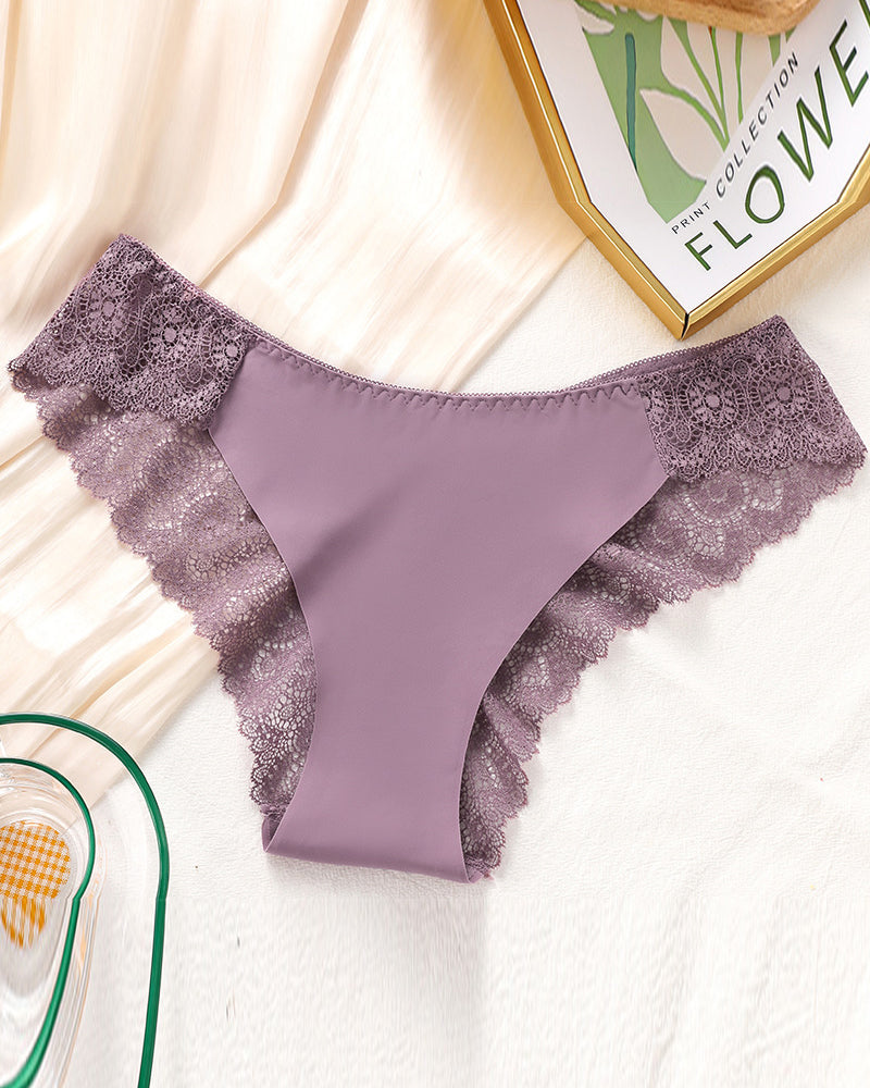 Damen-Unterwäscheset Mit Kontrastspitze