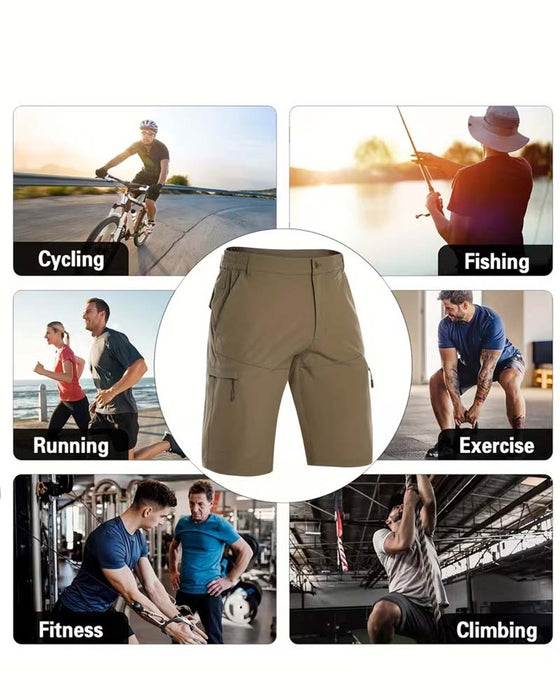 Herren Shorts Lässig Einfarbig