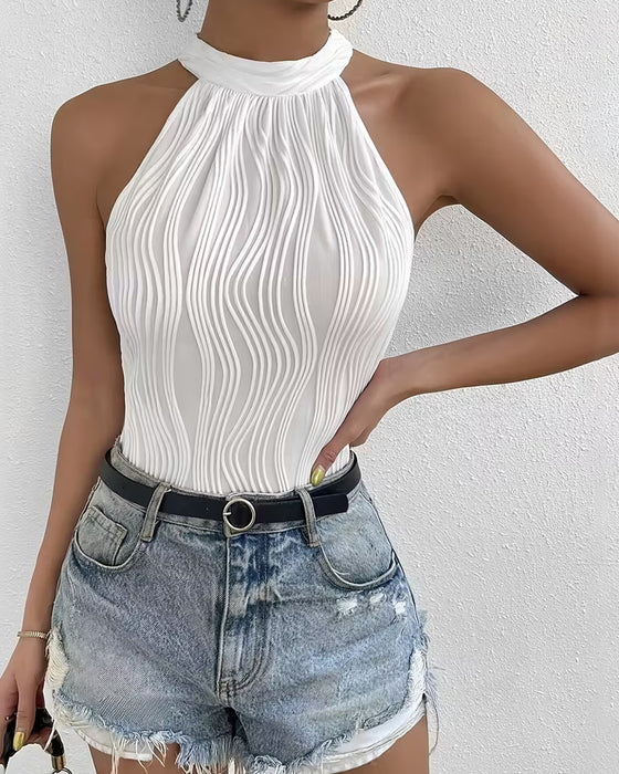 Einteiliger Badeanzug sexy trägerlos