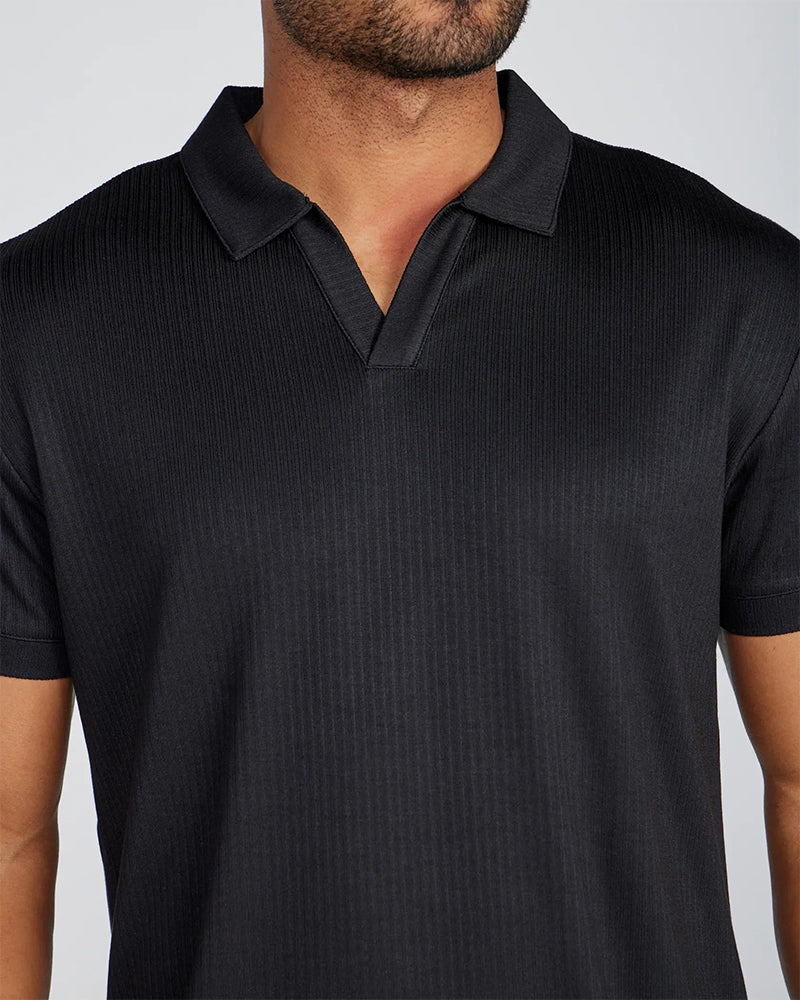 T-Shirt Polo Kragen Kurzer Ärmel Herren