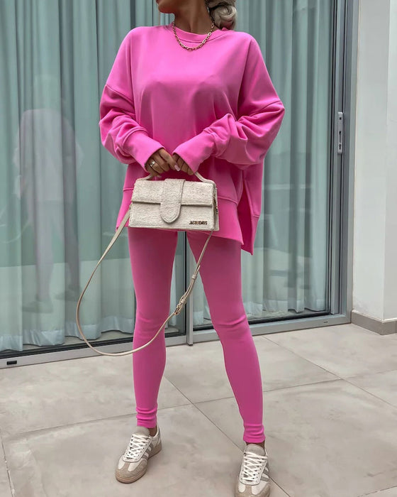 Set Slim Hose Locker Sweatshirt