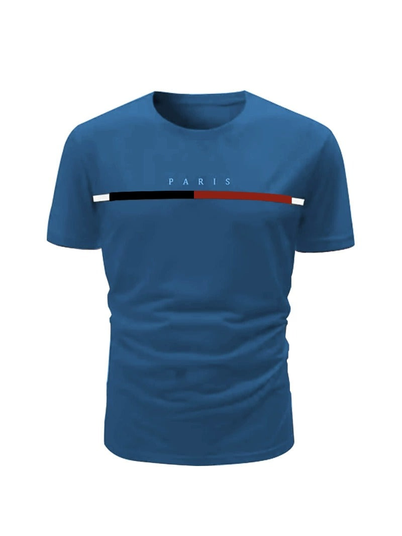 T-Shirt Schnell Trocknend Rundhals Kurzarm