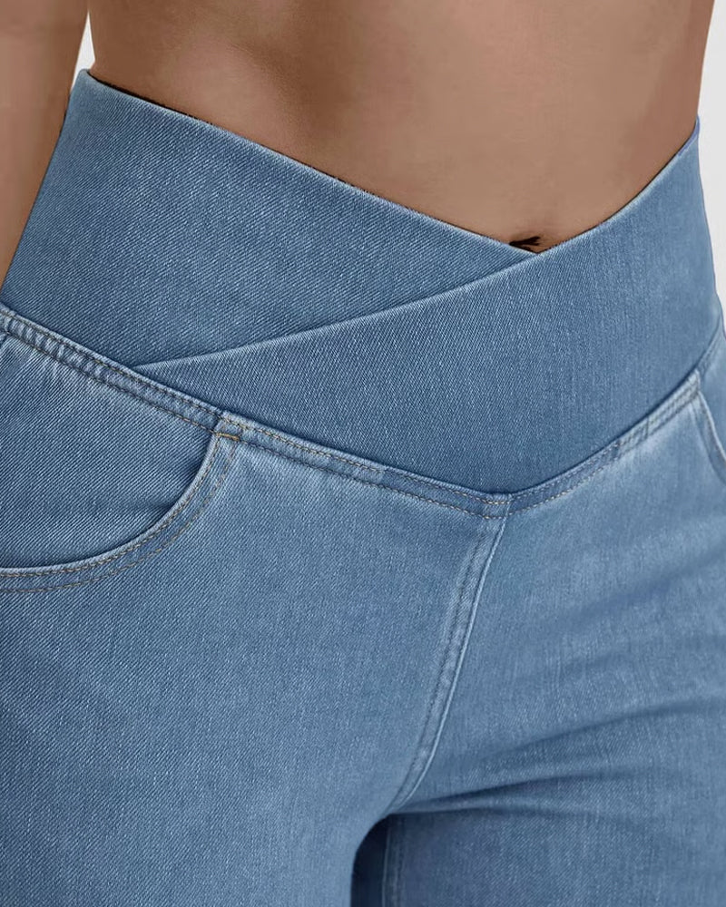 Hose Hohe Dehnbarkeit Mode Tasche Schlag