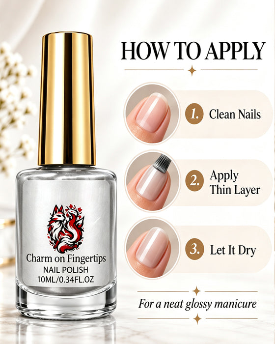 💅Nagellack Ohne Backen Hochglanz Flüssigkeit✨