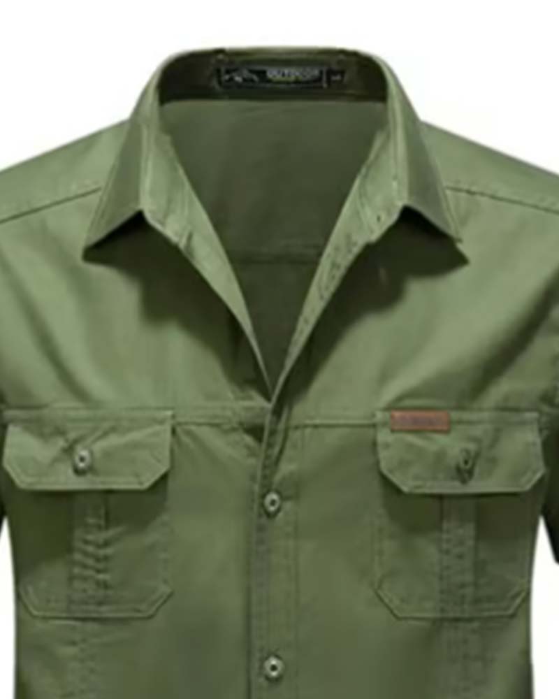 Hemd Langlebig Outdoor Kurzarm