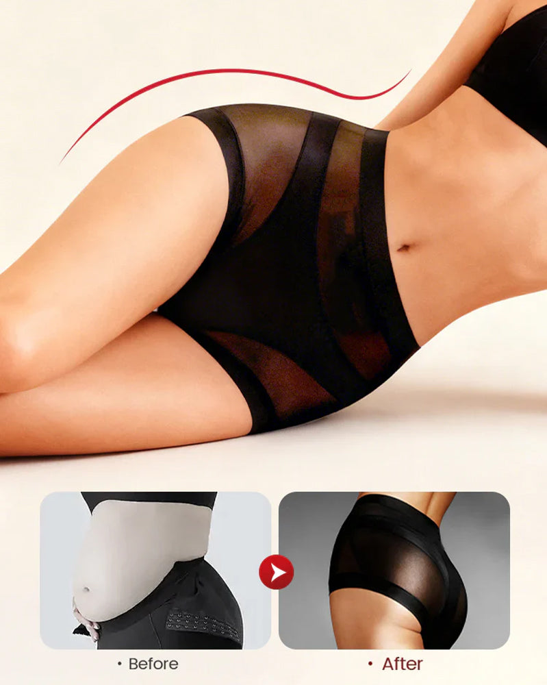 Shorts Hohe Taille Schlankheit