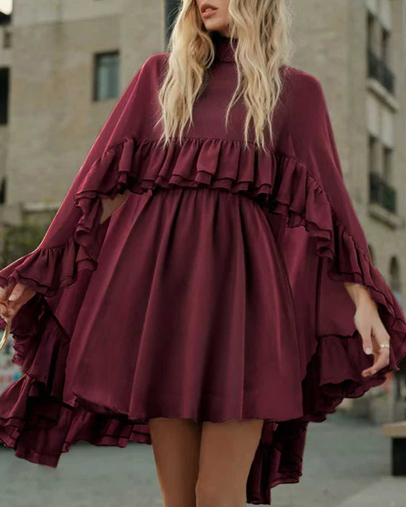 Set Elegantes Chiffon-Camisole-Kleid Zweiteilig