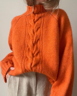 Pullover Rollkragen Raglan Ärmel