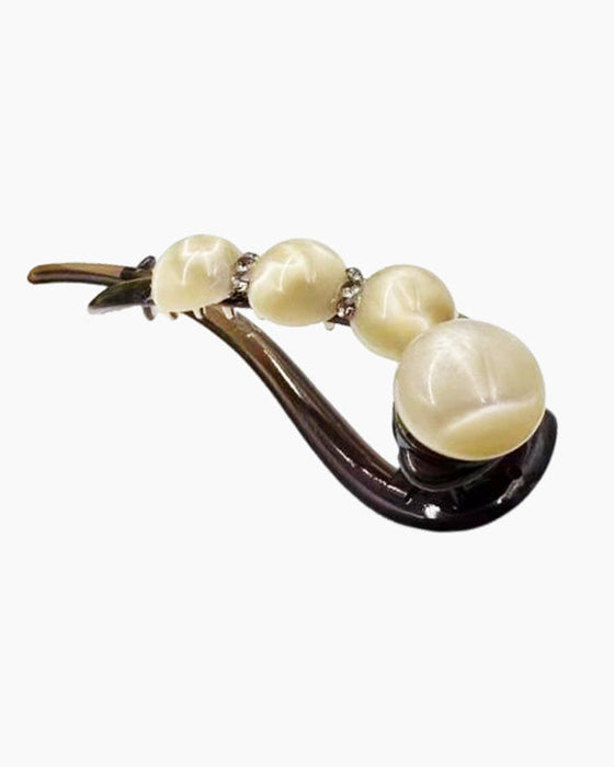 Elegante Haarklammer für Rückenhaarfrisuren