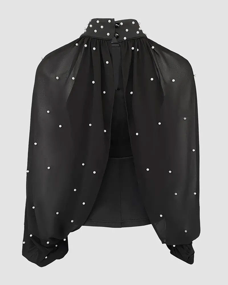 Top Mit Elegantem Stil Und Laternenarm Design