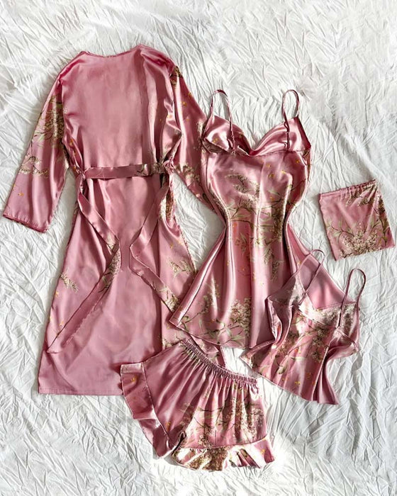 Set Loungewear Print Lässig