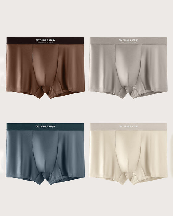 Luxus EisSeide Herrenboxershorts